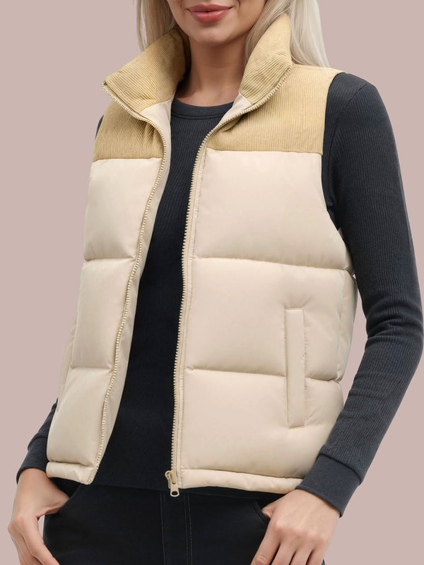 Showitty Women&rsquo;s Thickened Stand Collar Vest Reviews