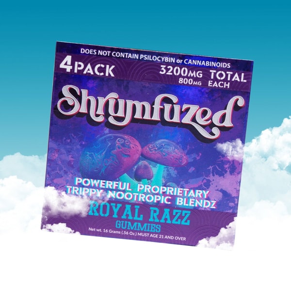 Shrumfuzed Gummies Royal Razz Review