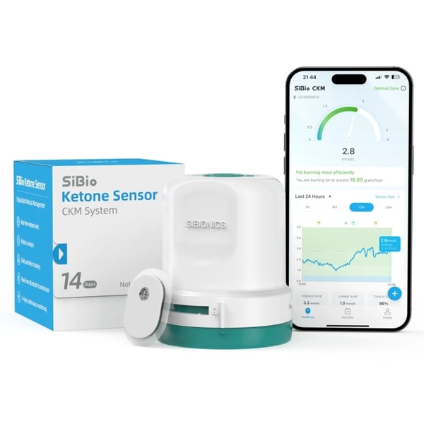 SiBio KS3 CKM Continuous Ketone Monitoring System Reviews