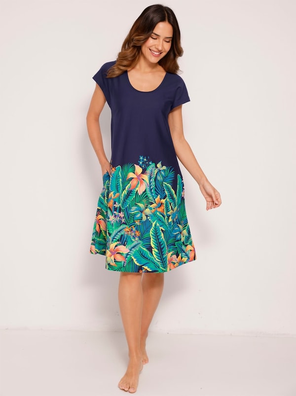 Sieh an! Sommerkleid mit einem langen Seitenschlitz Bewertung