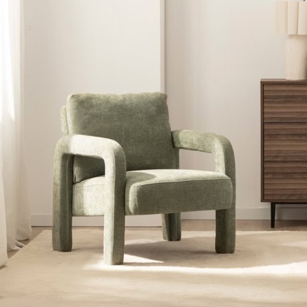 Klast Runa Sill&oacute;n de lectura verde Rese&ntilde;a
