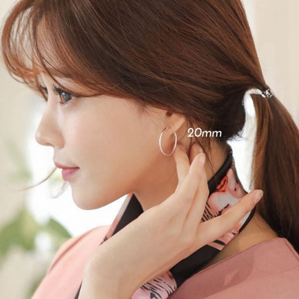 Silverbene Simple Concise Hoop Earrings Review