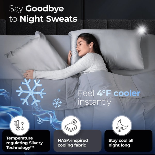 Silvery Restcool Comforter Review