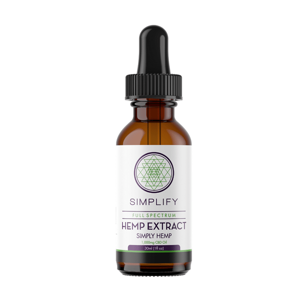 Simplify Hemp CBD Oil Review