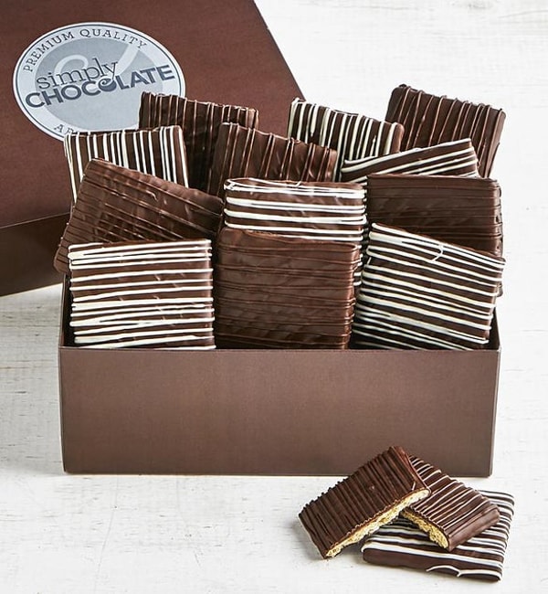 Simply Chocolate Divine Dark Chocolate Grahams Review