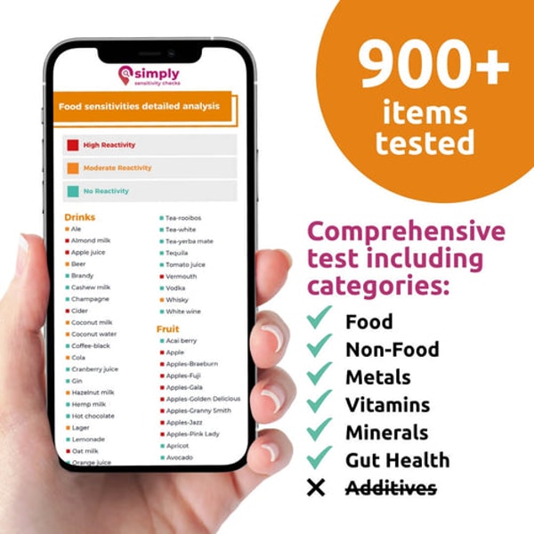 Simply Sensitivity Checks Advanced Food Sensitivity Test Reviews