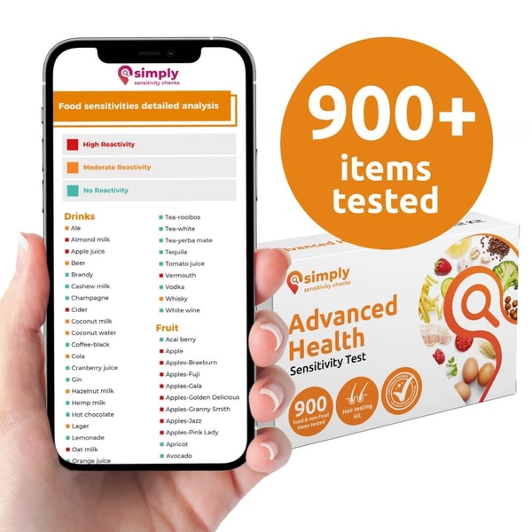 Simply Sensitivity Checks Advanced Food Sensitivity Test Review