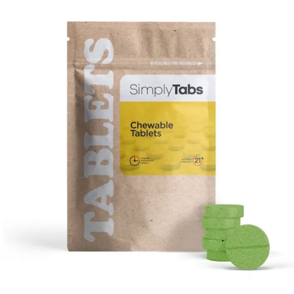 Simply Tabs20mg 7-Hydroxy Tablets Kiwi & Strawberry Reviews