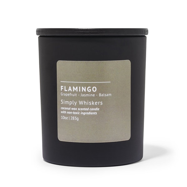 Simply Whiskers Flamingo Candle Review
