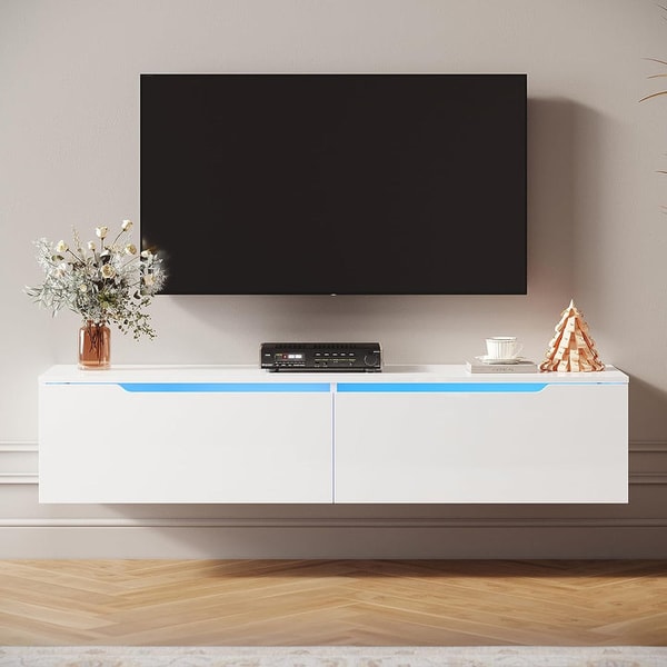 SIRHONA Meuble TV &eacute;clairage LED Avis