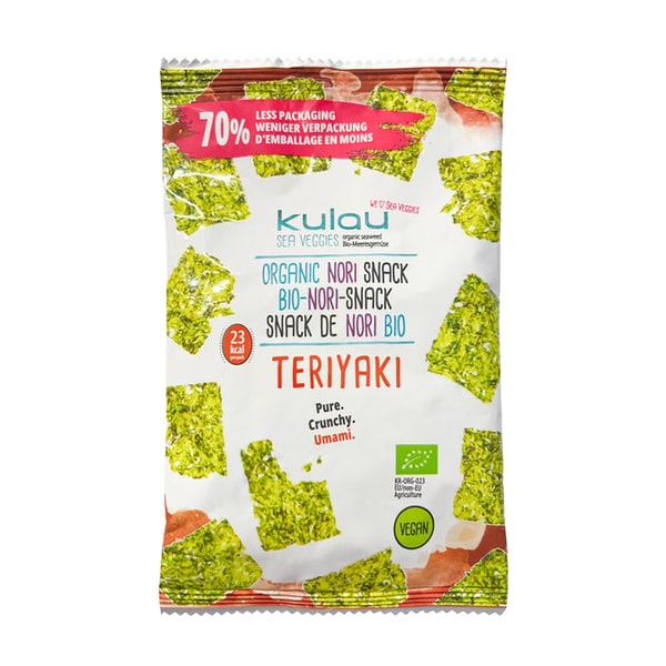 SIRPLUS KULAU Bio Nori-Snack Teriyaki Bewertung