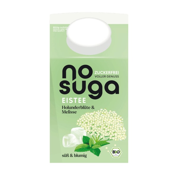 SIRPLUS nosuga Bio Eistee Holunderbl&uuml;te & Melisse Bewertung