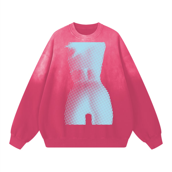 SKIMPIES Pink and Puffy Oversized Sweatshirt Review