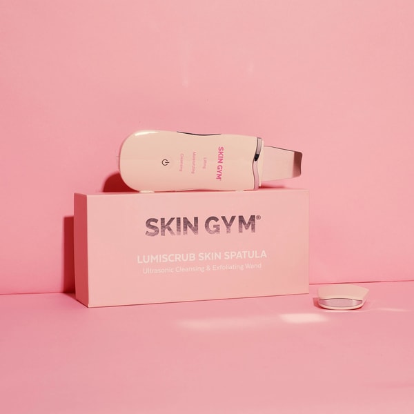 Skin Gym Ultrasonic Lumiscrub Facial Pro Skin Spatula Review
