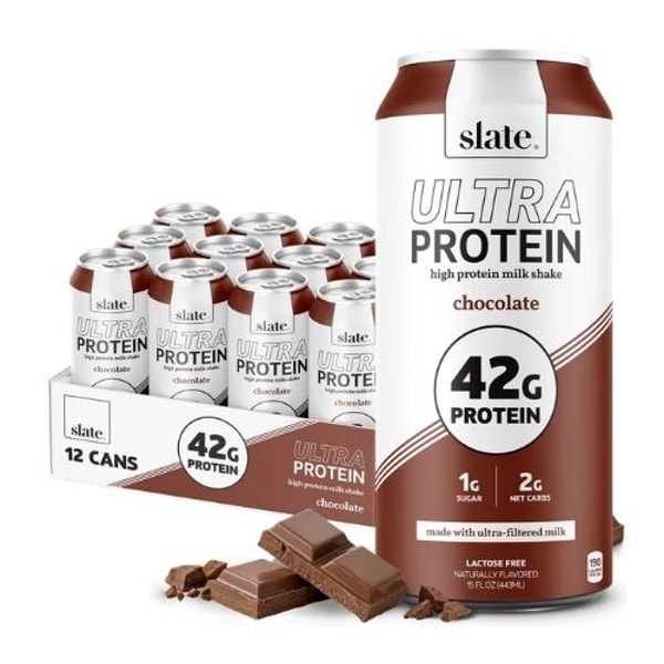 Slate Milk Chocolate Ultra Protein Shake Review