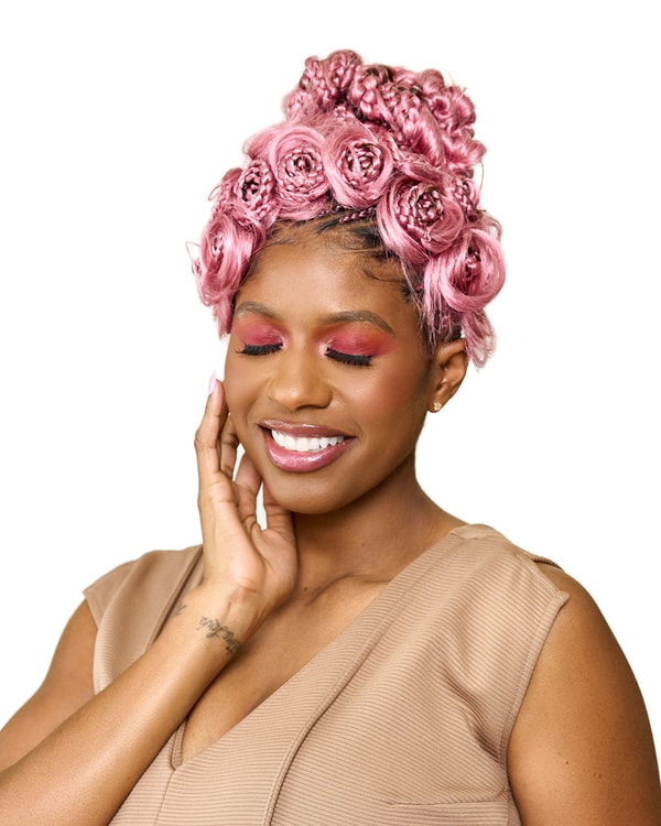 SLAYYY Hair Ros&eacute; (Pink) | Non-Toxic Synthetic Braiding Hair &ndash; Limited Edition Review