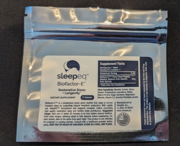 SleepEQ 7 Day Trial Pack Review