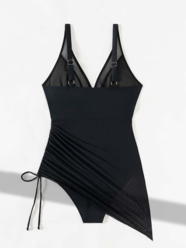 Vibecurve Slimming Mesh Sheer Sarong Wraps Bathing Suit Reviews