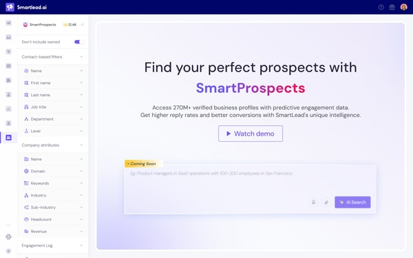Smartlead SmartProspect Review