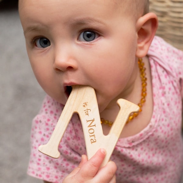 Smiling Tree Toys Letter Wood Teether Reviews