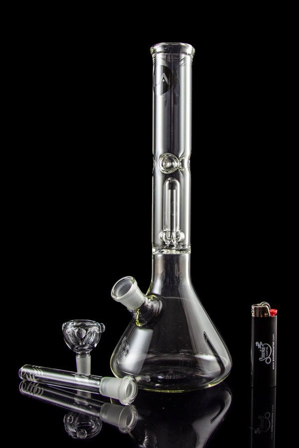 Smoke Cartel LA Pipes Single or Double Showerhead Perc Beaker Bong Review