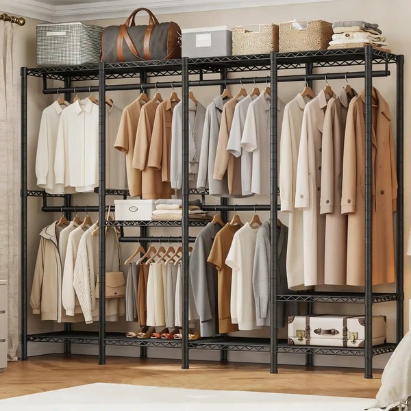 Snhomee Heavy Duty Portable Closet Organizer Review