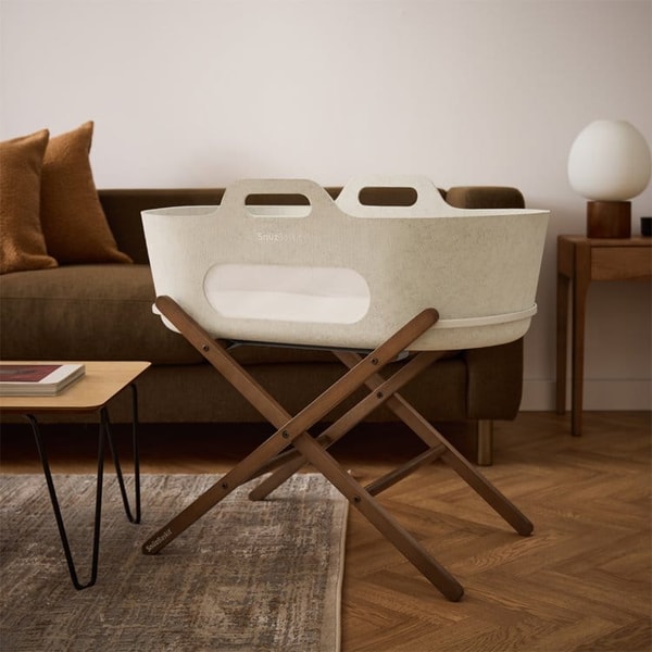 SnuzBaskit Barley Moses Basket & Walnut Stand Review