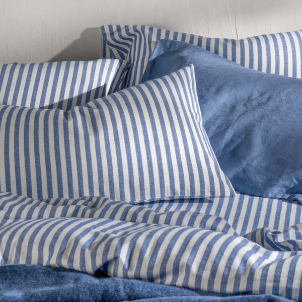 Soak & Sleep Mediterranean Blue Cotton Pillowcases Reviews