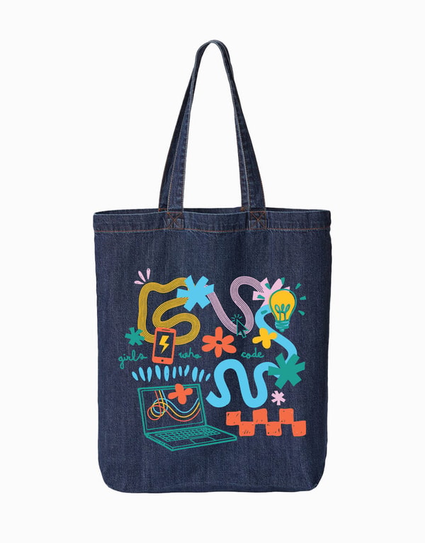 Social Goods Girls Who Code Denim Bag Review