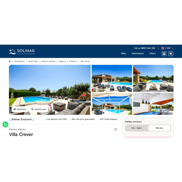 Solmar Villas Villa Crever Review