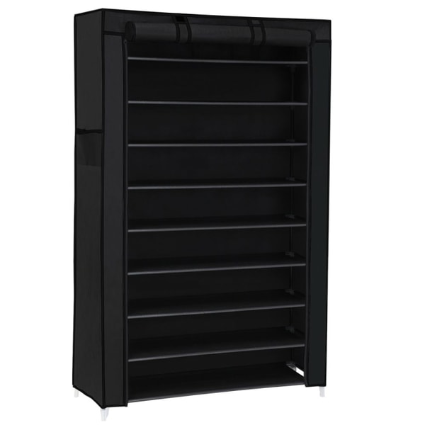 SONGMICS 10-Tier Shoe Rack Black Reviews