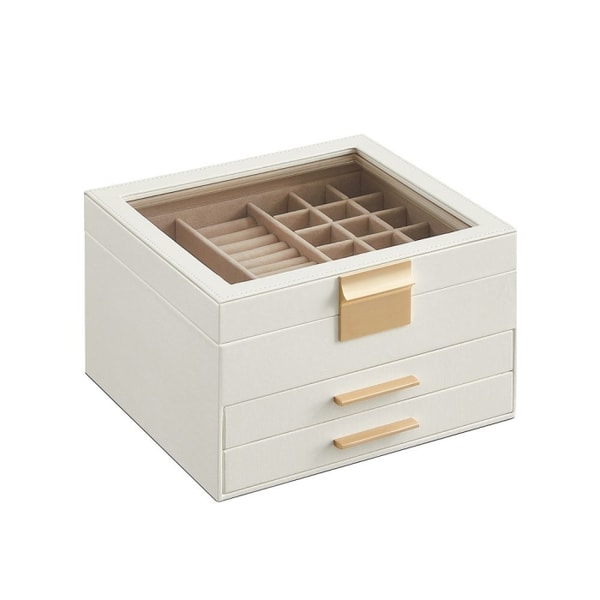 SONGMICS Jewelry Box with Glass Lid Reviews