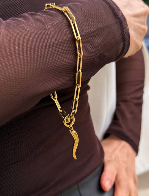SONIA HOU Italian Horn Bracelet Review