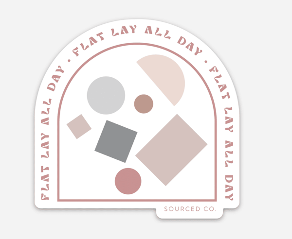 Sourced Co. Flat Lay All Day Sticker Review