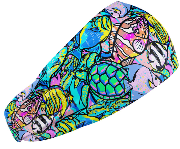 Spacefish Army Eco-Friendly Neon Fish Frenzy Scuba Headband Reviews