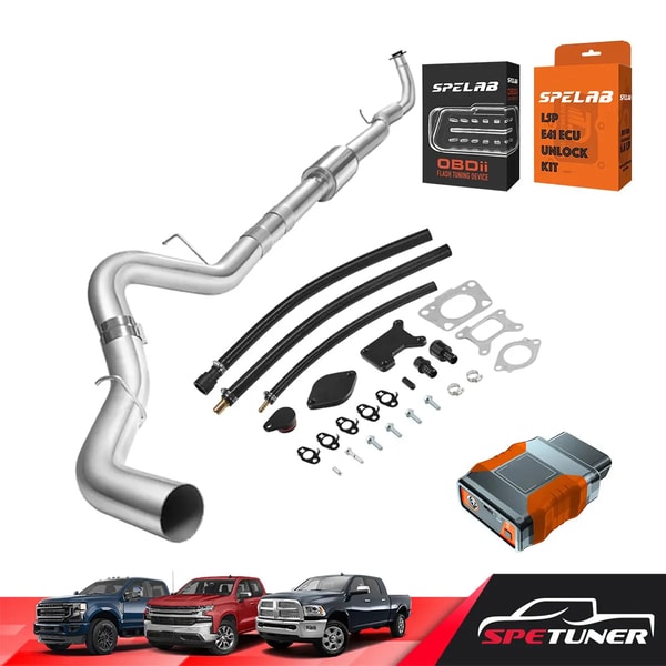 SPETUNER DPF/EGR/DEF Delete 2017-2023 L5P 6.6L GM/Chevy Duramax All-in-One Kit Review