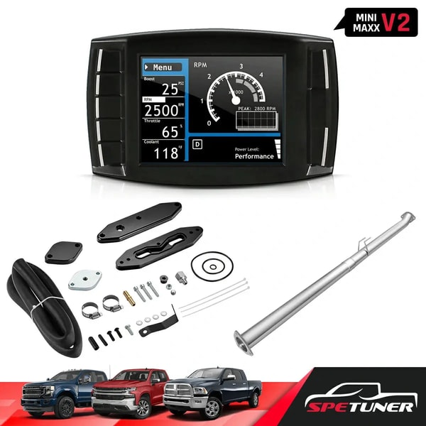 SPETUNER DPF/DEF/EGR Delete 2011-2019 6.7L Powerstroke Kit Review