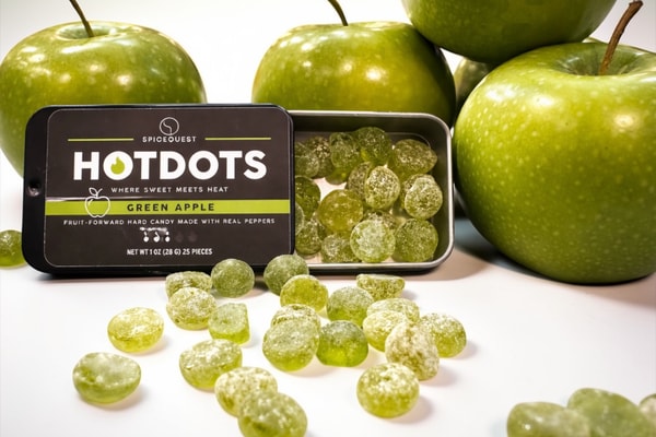 SpiceQuest HotDots Green Apple Review