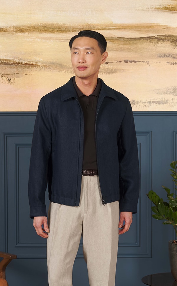Spier & Mackay Navy Blouson Jacket Review
