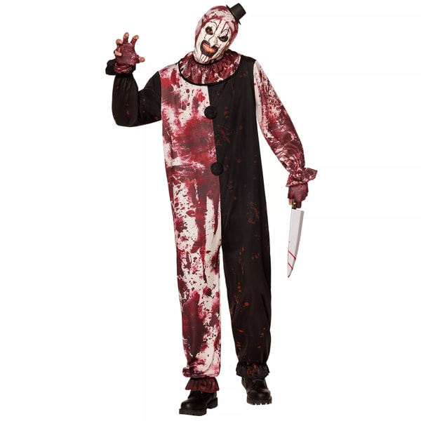 Spirit Halloween Adult Bloody Art the Clown Costume Review