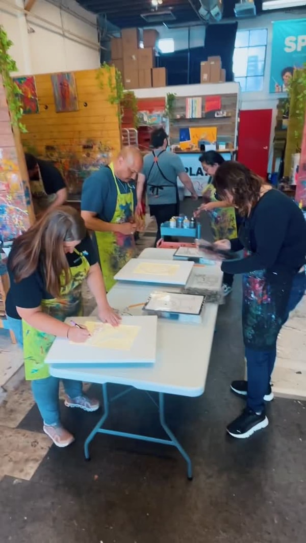SPLAT Action Art Studio Overview