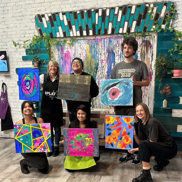 SPLAT Action Art Studio Family Session Review