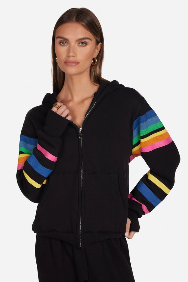 Spoiled Brat Lauren Moshi Hezly Butterfly Stripes Hoodie Review