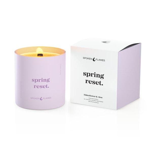 Spoken Flames Spring Reset Candle Review