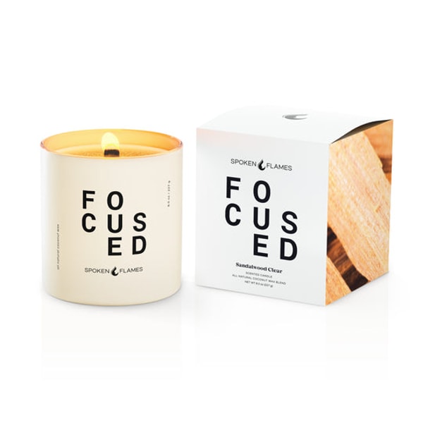 Spoken Flames Focused Candle Review