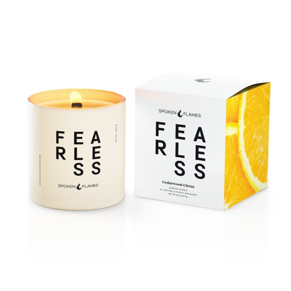 Spoken Flames Fearless Candle Review