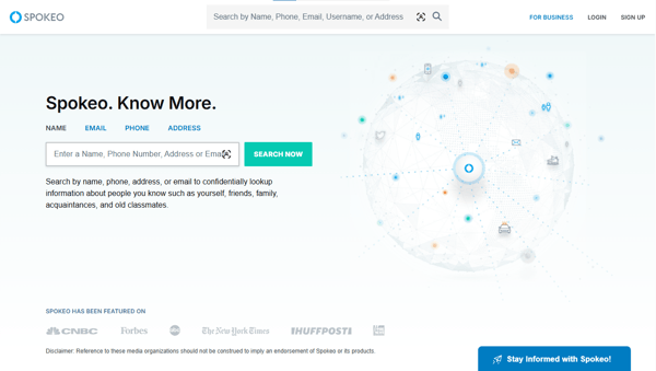 Spokeo People Search Service Review