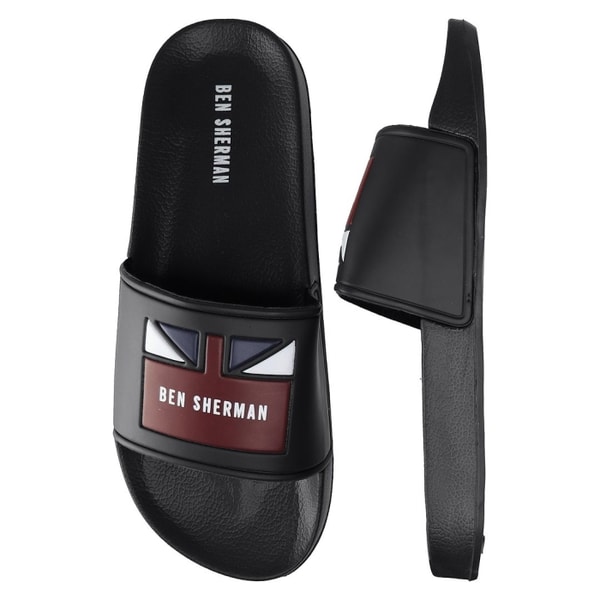 Sport It First Ben Sherman Union Mens Black Sliders Reviews