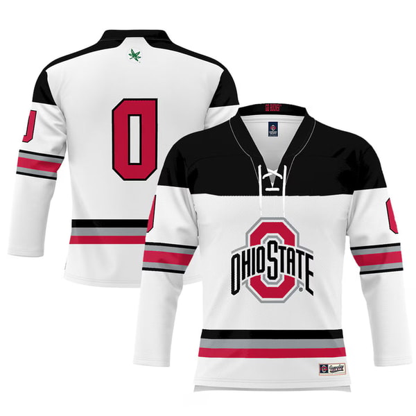 Sports Jersey Direct Ohio State Buckeyes GameDay Greats Hockey Jersey - White Review