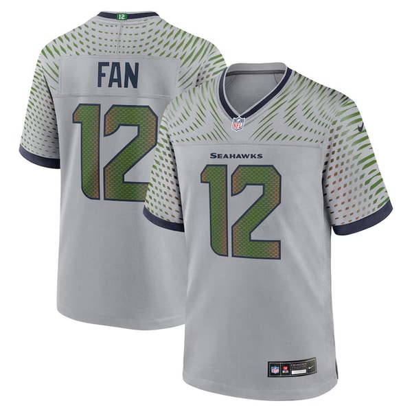 Sports Jersey Direct 12s Seattle Seahawks 2025 Rivalries Collection Game Jersey - Wolf Gray Review